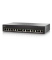 Cisco Small Business SG110-16 Non-géré L2 Gigabit Ethernet (10/100/1000) 1U Noir