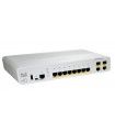 Cisco Catalyst WS-C2960C-8PC-L commutateur réseau Géré L2 Fast Ethernet (10/100) Connexion Ethernet, supportant l'alimentation