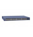 Netgear GS748T Géré L2+ Gigabit Ethernet (10/100/1000) Bleu