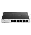 D-Link GO-SW-24G Non-géré L2 Gigabit Ethernet (10/100/1000) 1U Noir