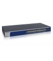 Netgear XS724EM Géré L2 10G Ethernet (100/1000/10000) 1U Bleu, Gris
